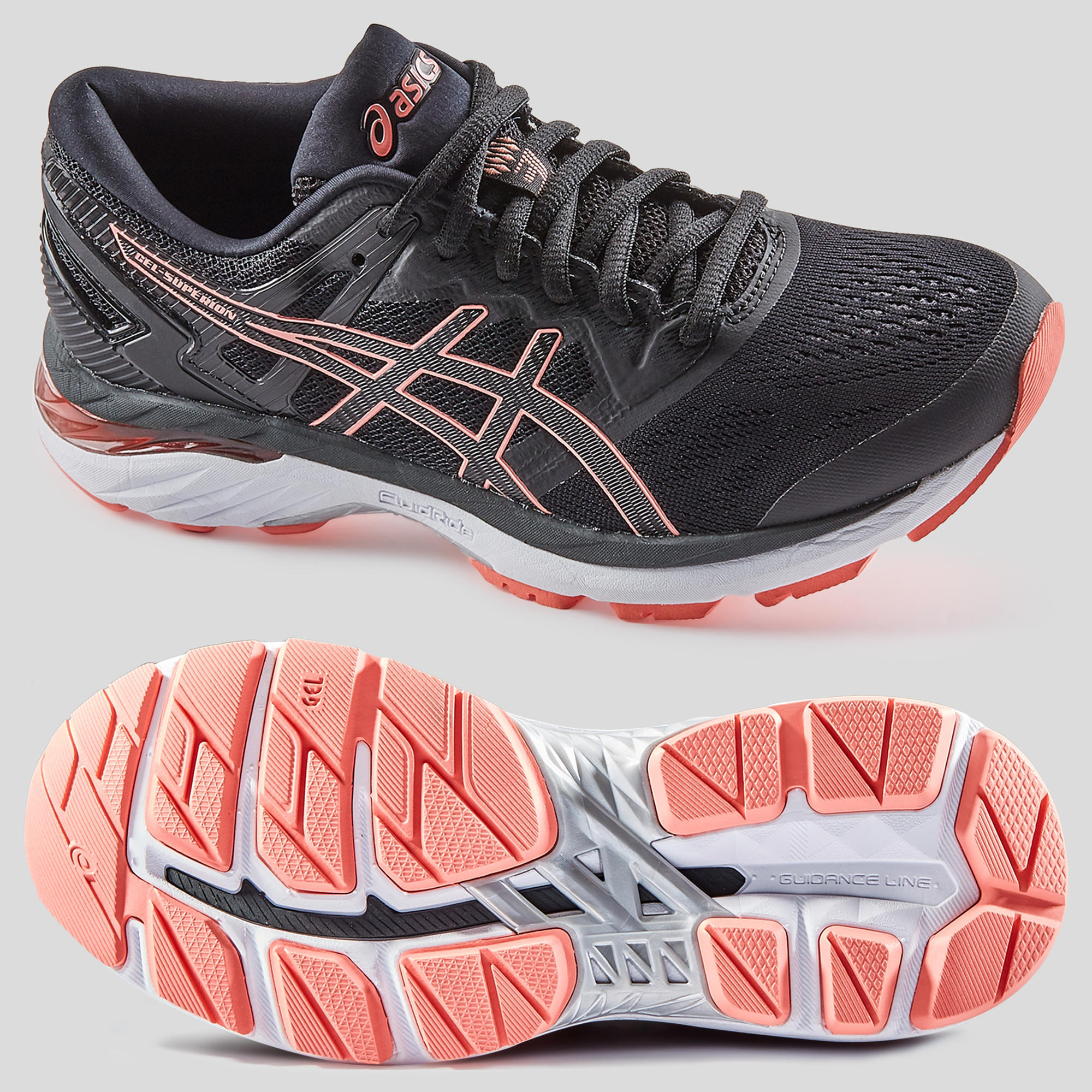 Asics Gel Superion Mujer Zapatillas Running Negro Asics Gel Superion Mujer Zapatillas Running Negro